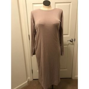 Large Sweater Dress, Dusty Rose, Mauve by The Drop